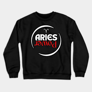 Aries power Crewneck Sweatshirt